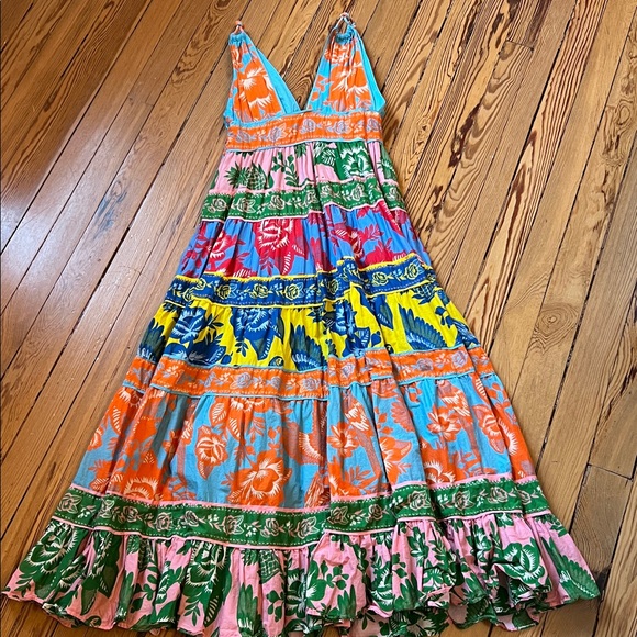 FARM RIO Lace Garden Mix Dress - Picture 13 of 15